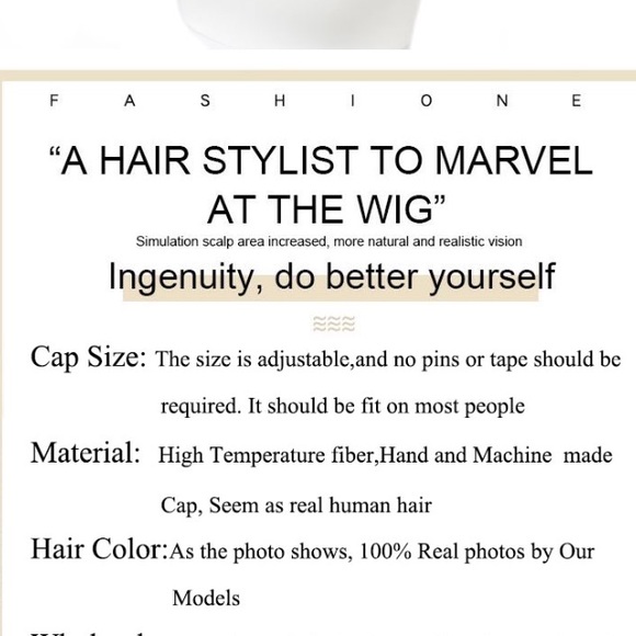 Beautiful African Afro Hair Wig - Picture 3 of 8